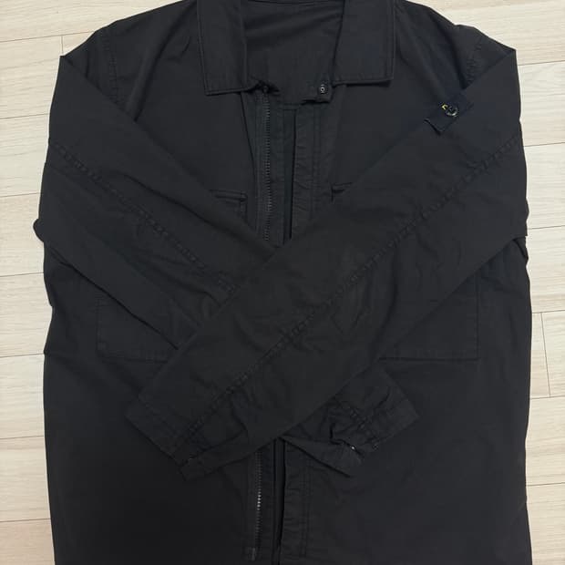 스톤아일랜드 수피마 코튼 셔츠집업 M