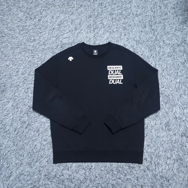 데상트)100 남자 듀얼 맨투맨티셔츠 / 왕눈이샵