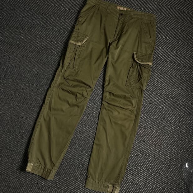 빈티지 y2k 올드스쿨 아메카지 카고팬츠y 4837