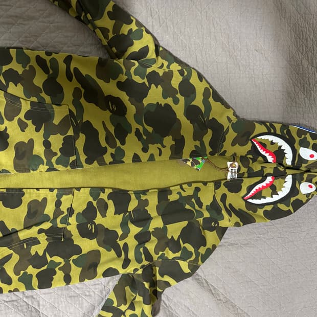 베이프 후드집업 라지