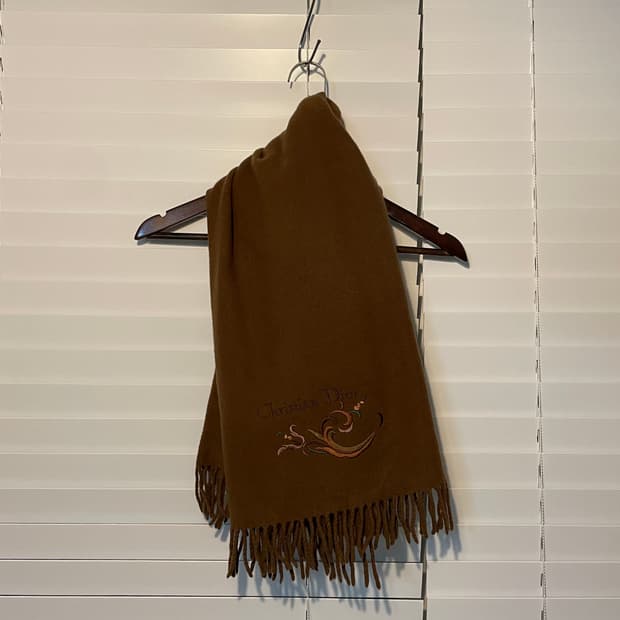 크리스찬 디올 스카프 머플러