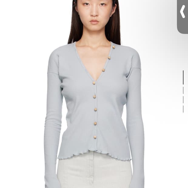 베이스레인지 Tav 가디건 Hardin Blue