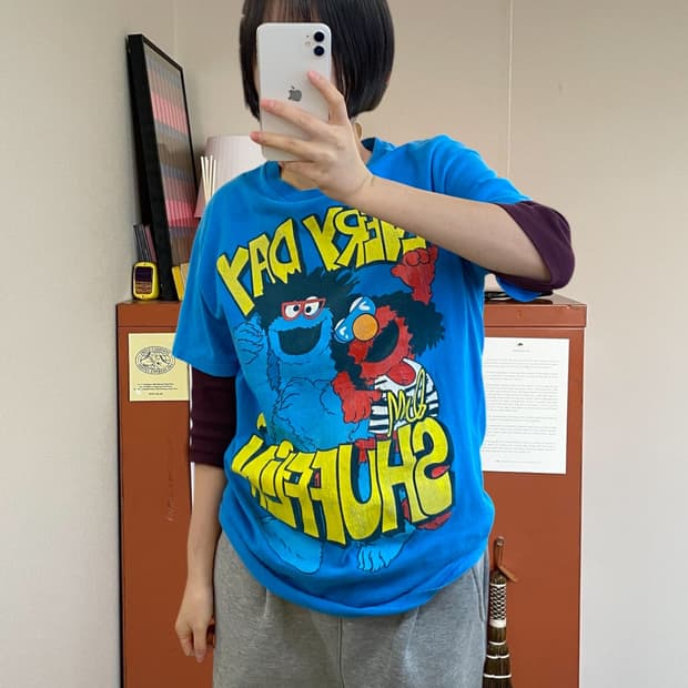 빈티지 1/2 티셔츠 (Man M) AA1061