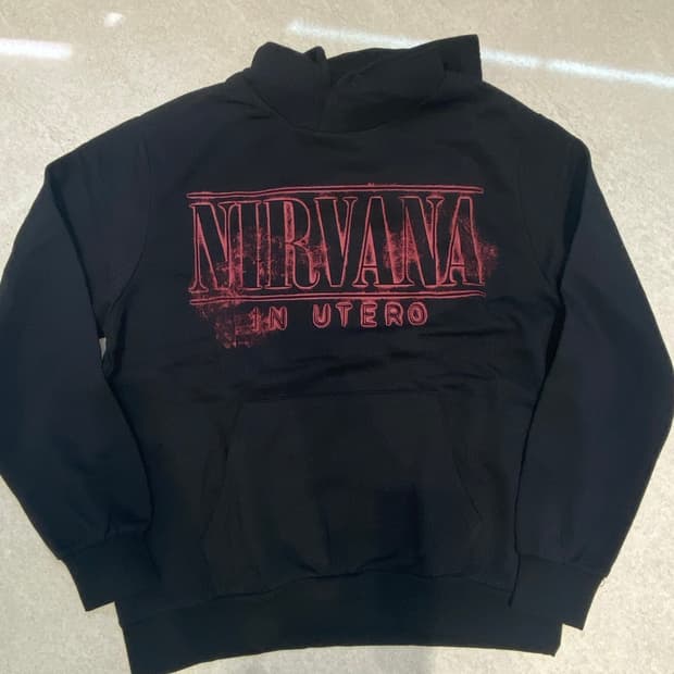 Primark 너바나 후드티