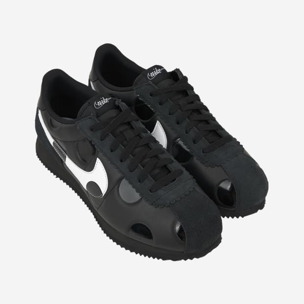 (W) 나이키 코르테즈 폴카 도트 블랙 화이트