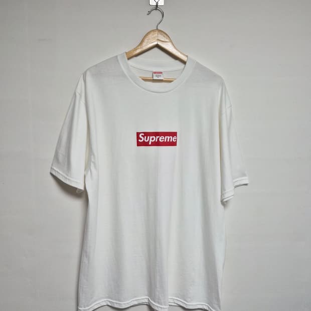 슈프림supreme 박스로고 티셔츠 M사이즈 - T65