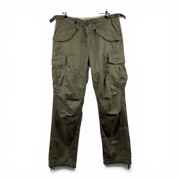 (L) 후아유 올드스쿨 카고팬츠 카키