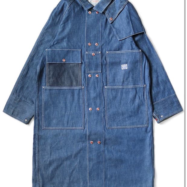 캐피탈 11.5Oz 데님 프로펠러 커버올 자켓 코트 3사이즈 새상품