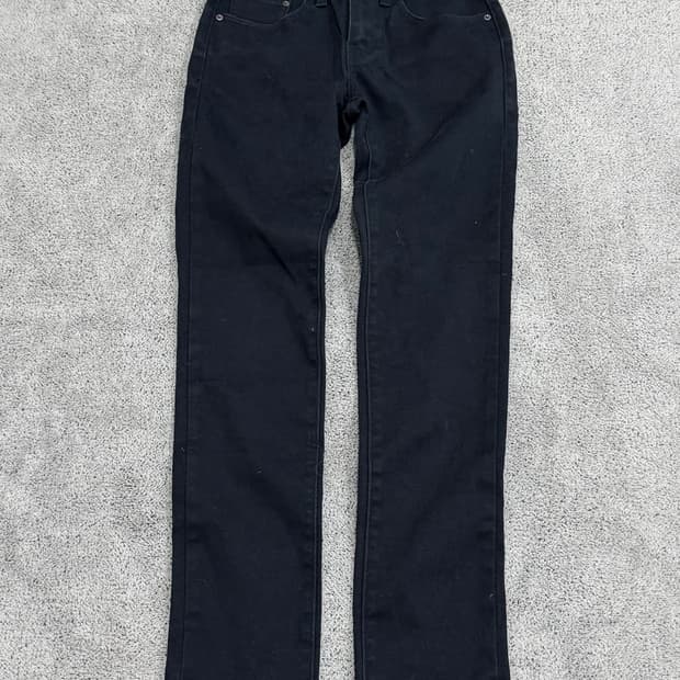(28/32) 리바이스 프리미엄 511 블랙 코튼 기모 팬츠