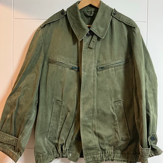 체코군 밀리터리 블루종 / 점퍼