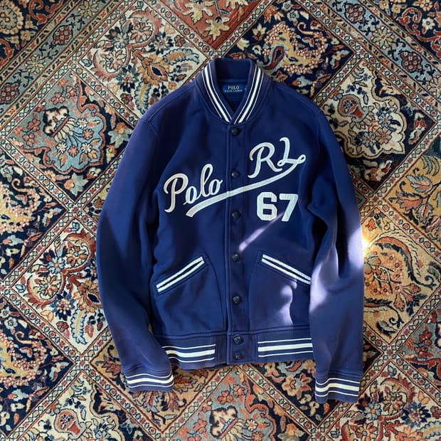🌊Polo RL baseball cotton varstity