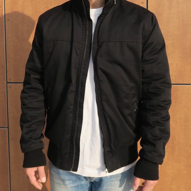 H&M 블랙 붐버자켓 M size