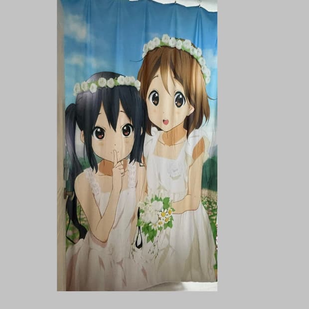 케이온 침대시트 커버 히라사와 유이 나카노 아즈사 아즈냥 미소녀 방꾸