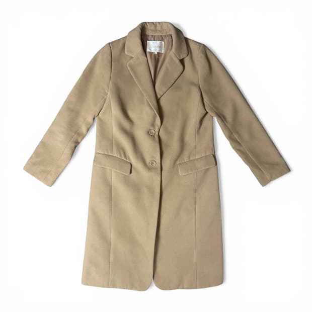 콜자 베이지 롱코트 M