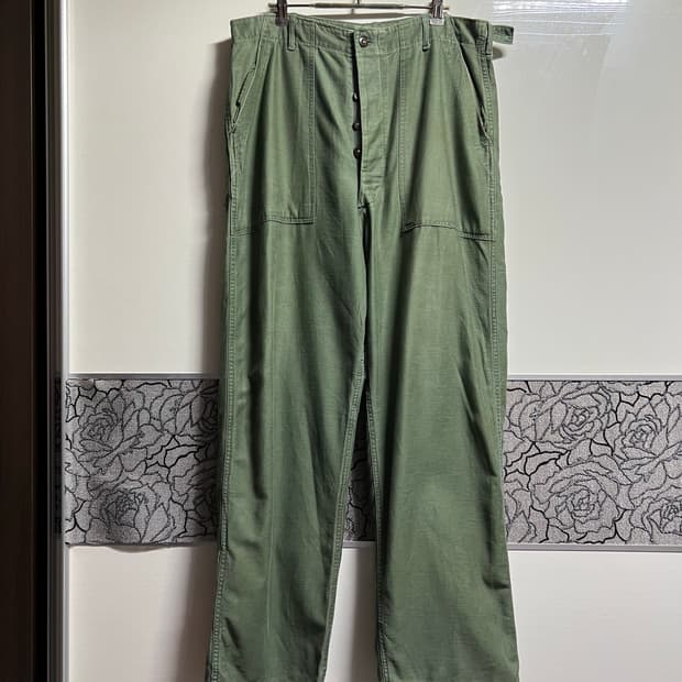 밀리터리 60년대 Og 퍼티그 팬츠