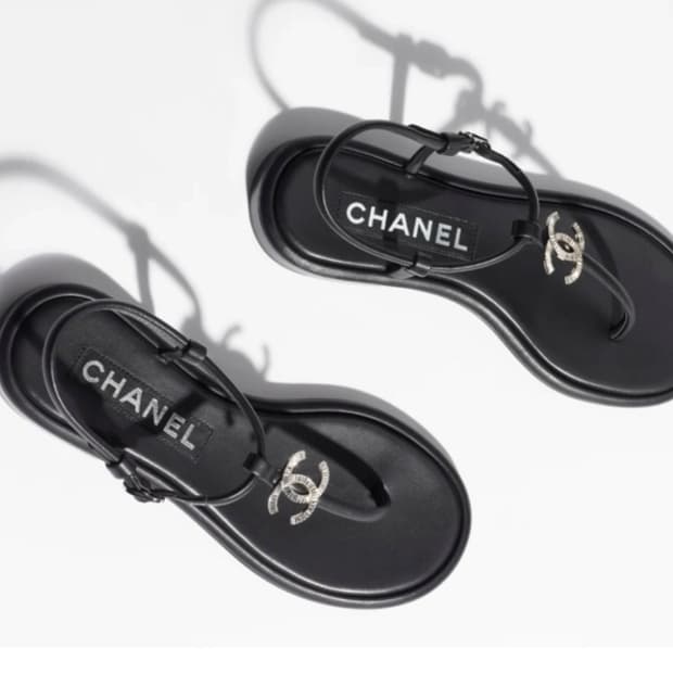 (정품)샤넬 샌들 250