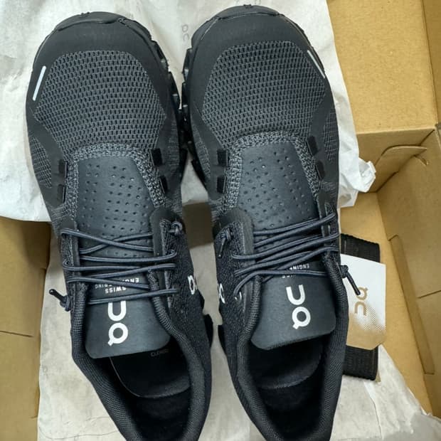 온러닝 Cloud 5 W All Black (7사이즈)