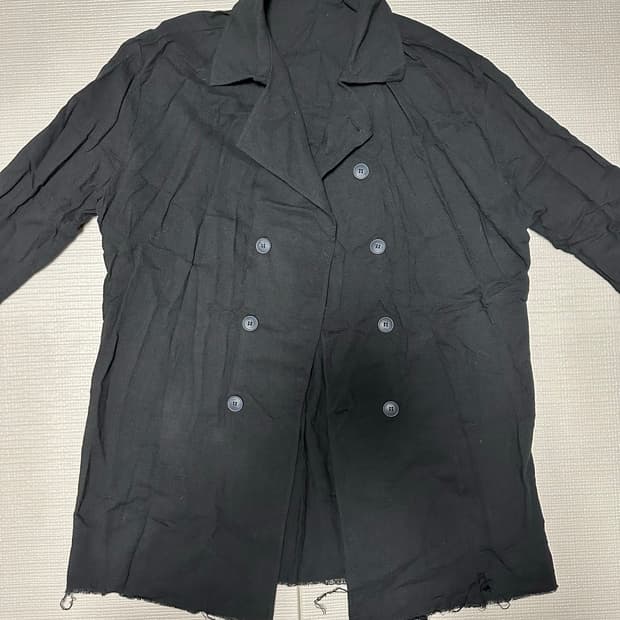 바로크 더블버튼 셔츠