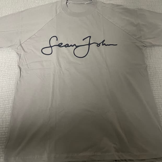 Yeezy 이지 TS-02 션 존스(디디) 티셔츠 3사이즈 모카 그레이