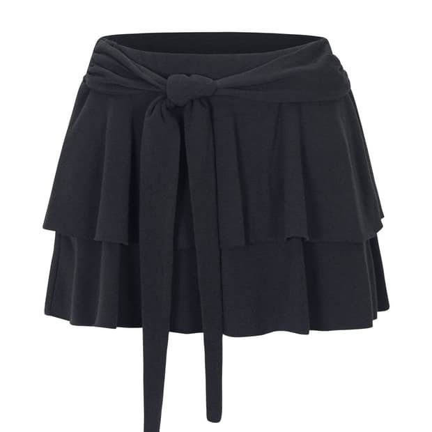 벨리아르 PLIE SKIRT-BLACK