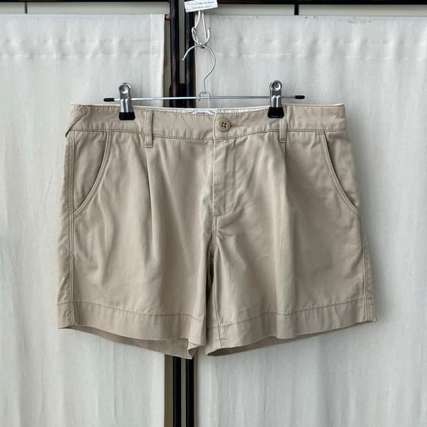 jpn vintage beige cross belt shorts