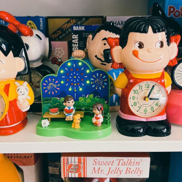 페코짱 납량 불꽃놀이 램프