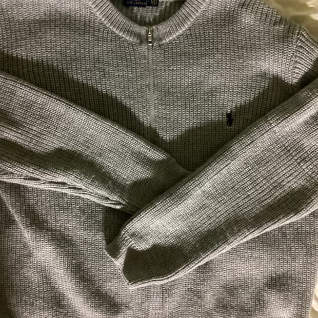 폴로 투웨이 니트 집업 가디건