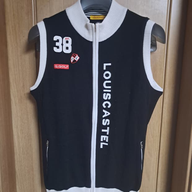 루이까스텔 골프 니트 조끼 95