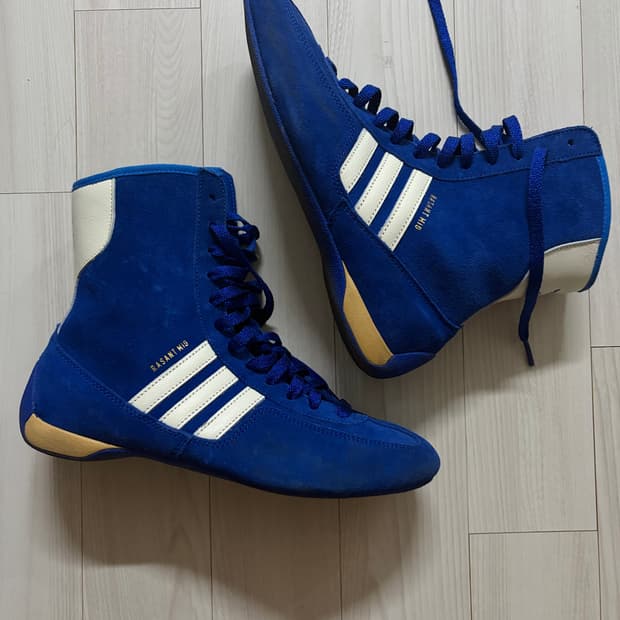 adidas 복싱화 블루 245-250