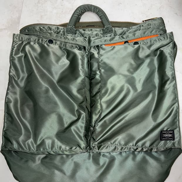 Porter 포터 헬멧백 라지 올리브