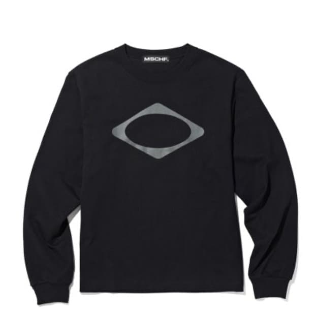 미스치프 RHOMBUS LONG SLEEVE_BLACK