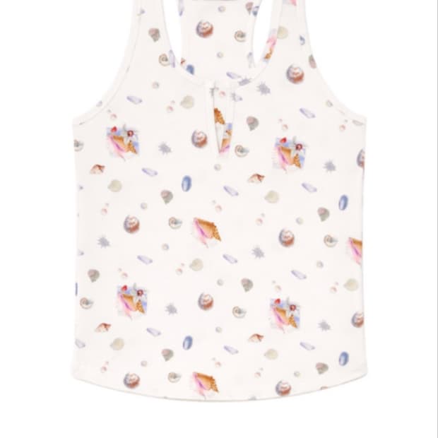 글로니 PURE MODAL SLIT TANK(IVORY SHELL) 모달