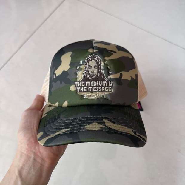 FACE CAMO CAP 페이스 카모 모자