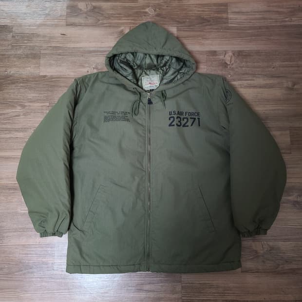 [M95] USA 프로퍼 에어포스 미공군 밀리터리 후드 자켓 점퍼