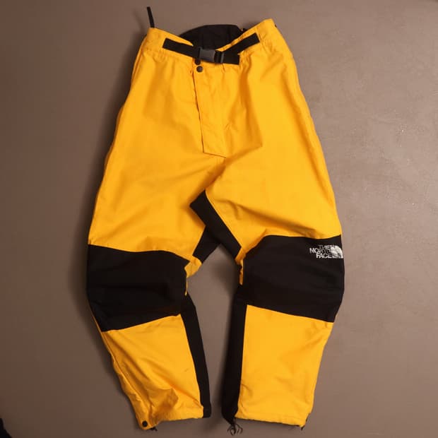 노스페이스 스키팬츠 옐로우 A1807