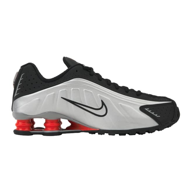 나이키 샥스 R4 메탈릭 실버 레드 240