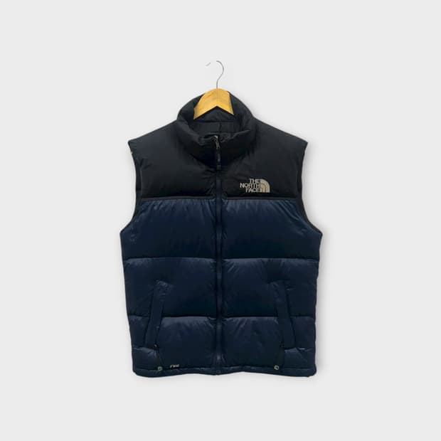 노스페이스 눕시 700 네이비 구스 베스트 90