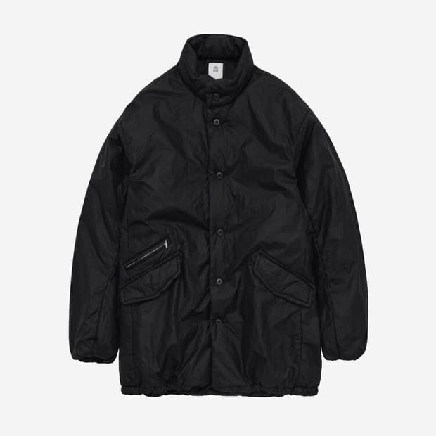 폴리테루 필로우 파카 글로시 블랙 2