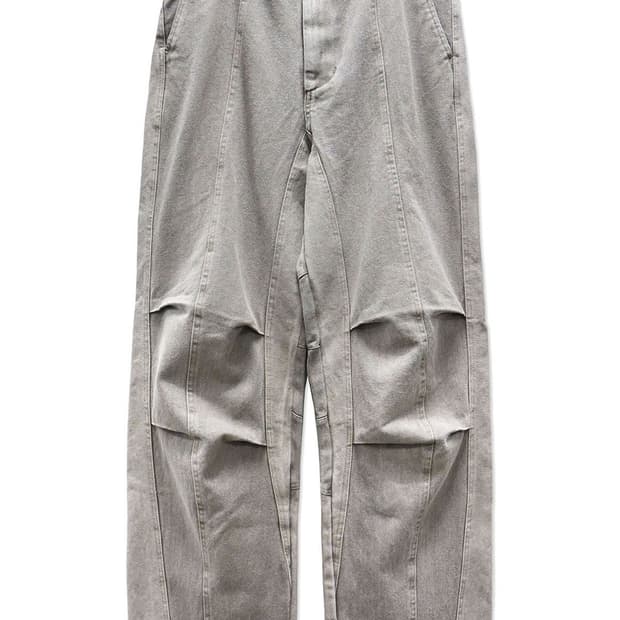 이그노타 코어11 워시드 집 팬츠 L