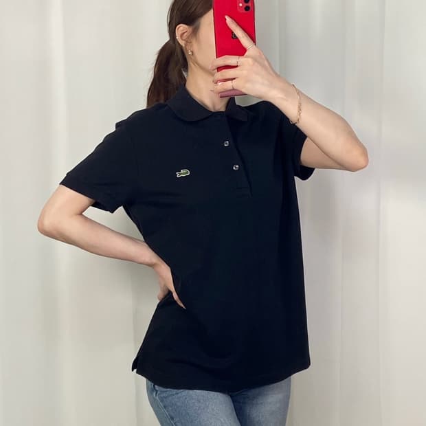라코스테 블랙 와펜 pk