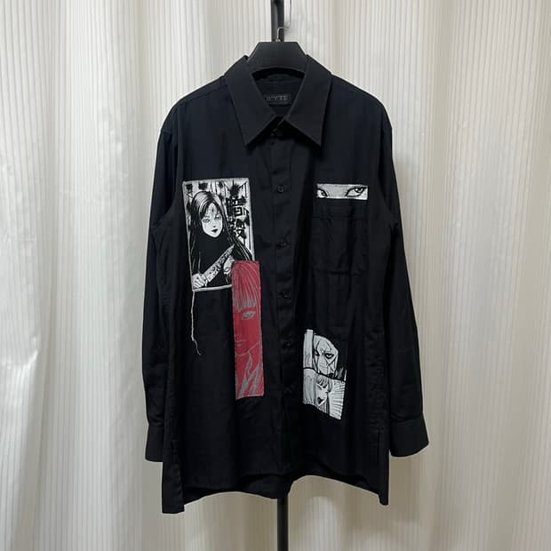 요지야마모토 s’yte x 이토 준지 토미에 셔츠