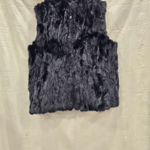 선진모피 천연 밍크 조끼 77