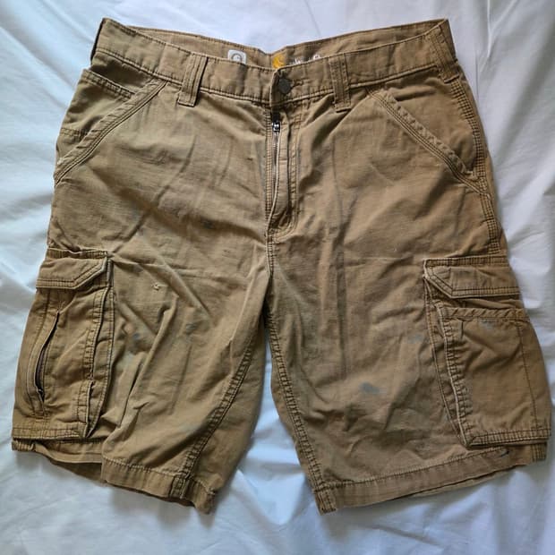 ​[일본바잉/정품] 칼하트(Carhartt) 릴렉스드 핏 캔버스 반바지
