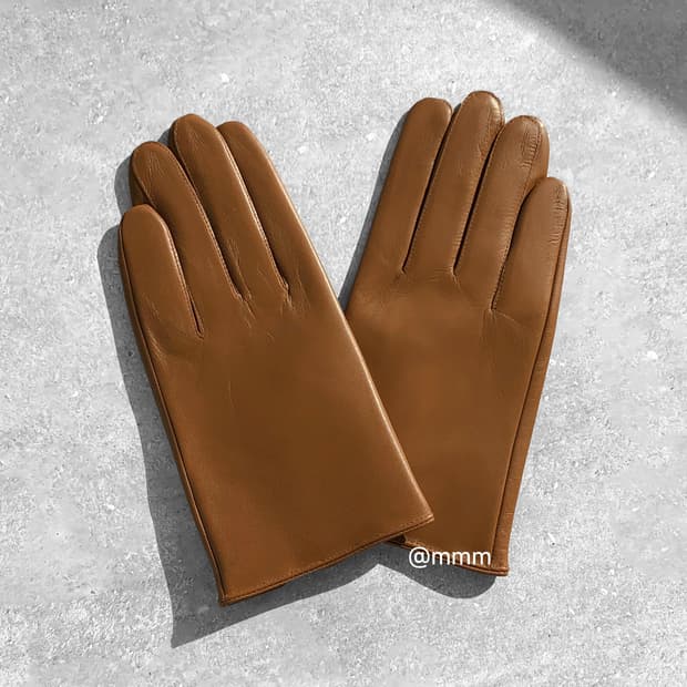 [Unisex] 램스킨 가죽 장갑 카멜