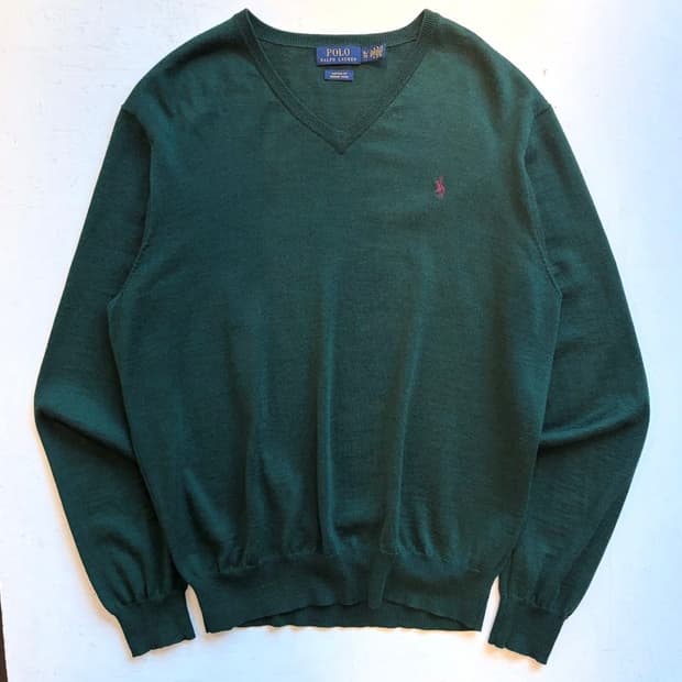 폴로랄프로렌 메리노울 스웨터