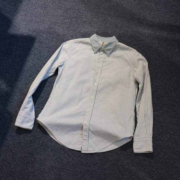 45R 코튼 고래 스티치 셔츠