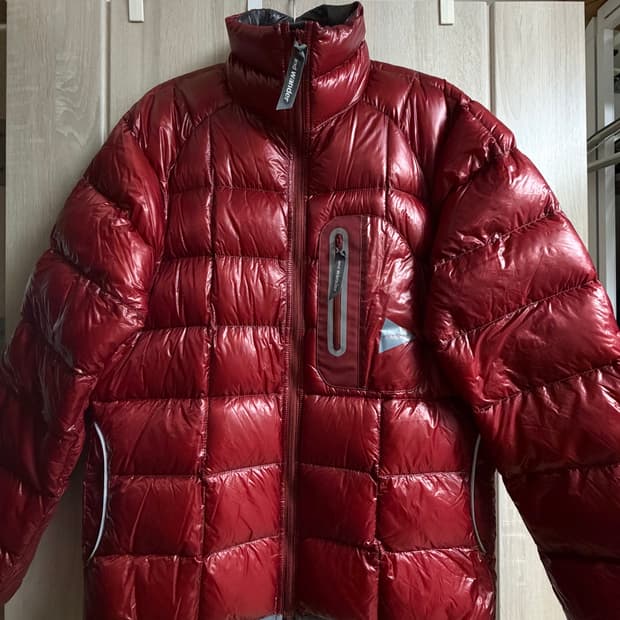 앤드원더 다이아몬드 스티치 다운자켓 RED (4size)