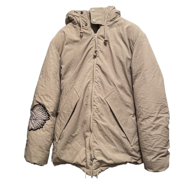 올드조 하드 쉬링크 나일론 슈퍼리어 다운파카