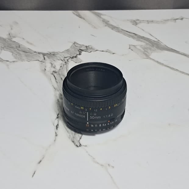니콘 AF Nikkor 50mm f1.8D 단렌즈