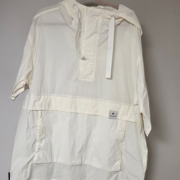 스노우픽  바람막이 반팔